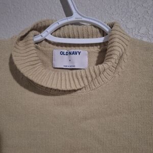 Old Navy Women's Cream Sweater